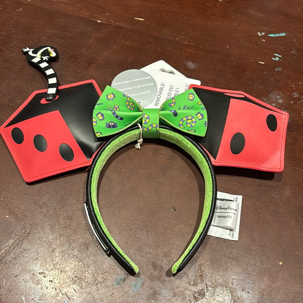 Mickey Oogie Boogie Bash 2023 Ears NWT Never Worn Disney Parks Glow in the Dark